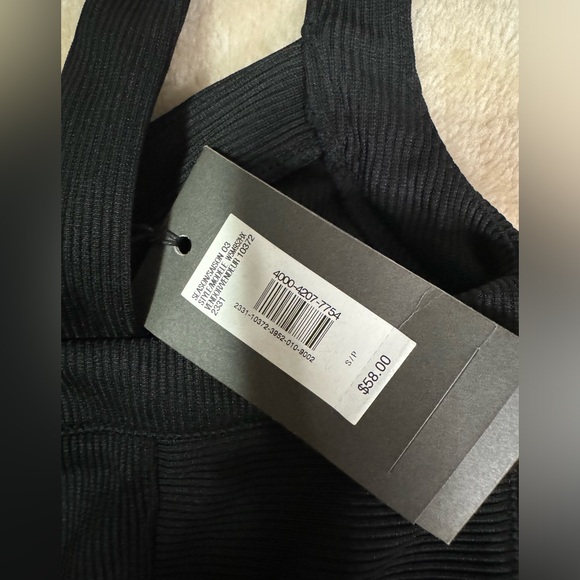 !NWT! Armani Exchange Mesh Cut-Out Tank - Picture 6 of 8